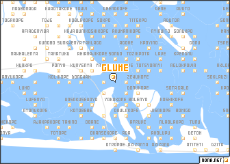 map of Glume