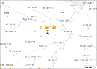 map of Glumovo