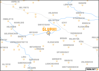map of Glupiki