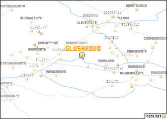 map of Glushkovo