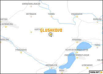 map of Glushkovo