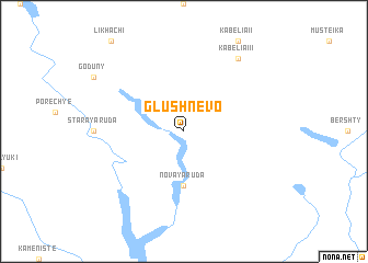 map of Glushnëvo