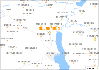 map of Glushnevo