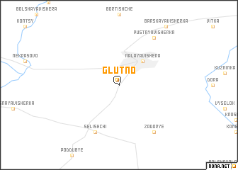 map of Glutno