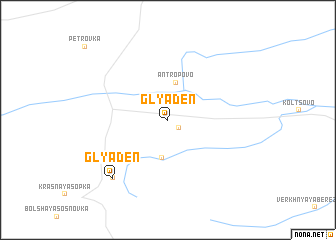 map of Glyaden\