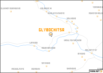 map of Glybochitsa