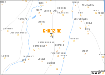 map of G. Manzine