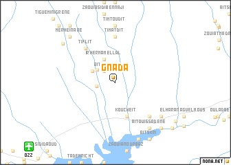 map of Gnada