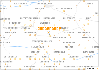 map of Gnadendorf