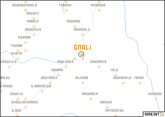 map of Gnali