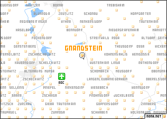 map of Gnandstein