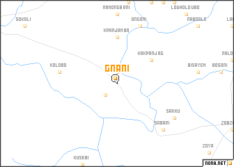 map of Gnani