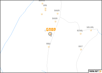 map of Gnap