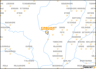 map of Gnavon