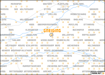 map of Gneiding