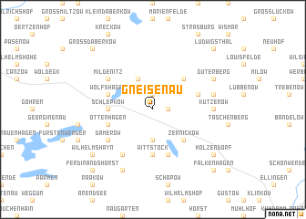 map of Gneisenau