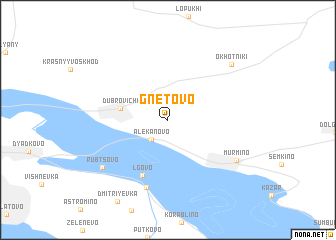 map of Gnetovo