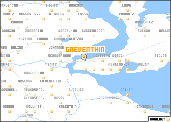 map of Gneventhin