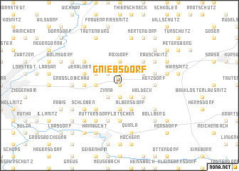 map of Gniebsdorf