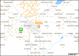 map of Gnigl