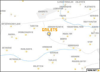 map of Gnilets