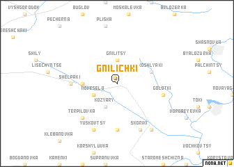 map of Gnilichki
