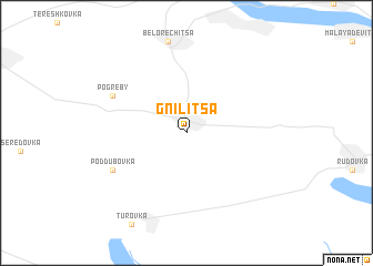 map of Gnilitsa