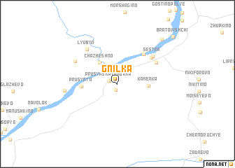 map of Gnilka