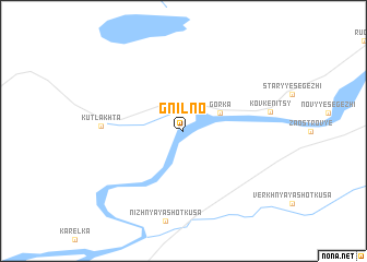 map of Gnil\