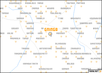 map of Gninga