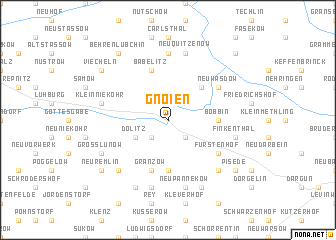 map of Gnoien