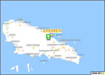 map of Gnombéni