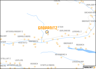 map of Gnoppnitz