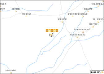 map of Gnoro