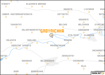 map of Gnoynichka