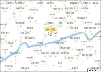 map of Goabu