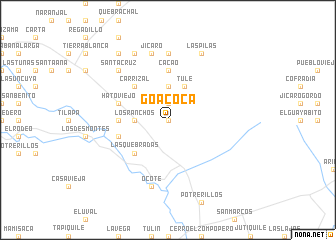 map of Goacoca