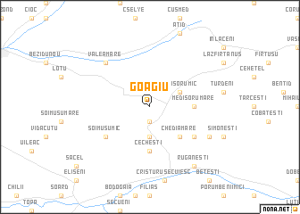 map of Goagiu
