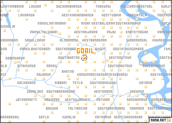 map of Goaīl