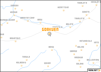 map of Goakuen