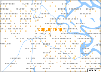 map of Goālbāthān