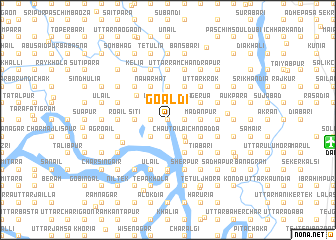 map of Goāldi