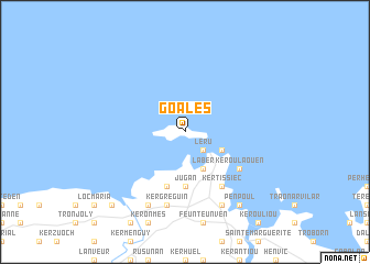 map of Goalés