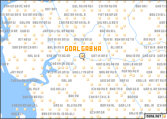 map of Goālgābha