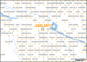 map of Goālgāti