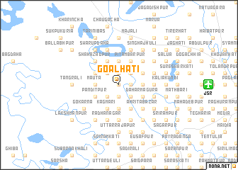 map of Goālhāti