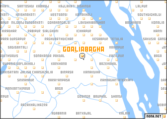 map of Goāliābāgha