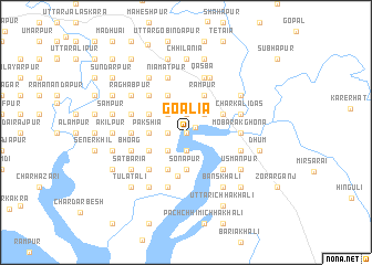 map of Goālia