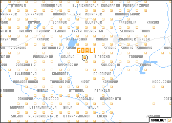 map of Goāli