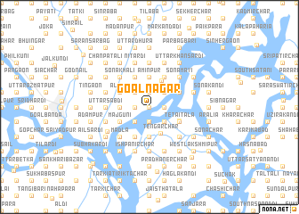 map of Goālnagar